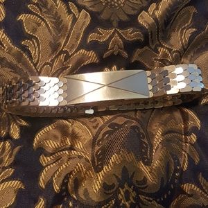 Gold Metallic Belt.